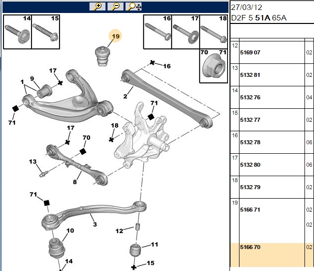 Süspansiyon Takozu Arka (P407 16HDI 04-11)