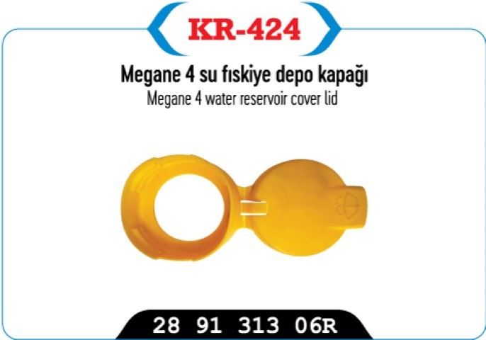 Su Fiskiye Depo Kapağı (Renault Megane IV)
