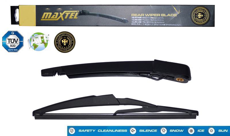 Maxtel Arka Silecek Supürgesi Kollu (290 mm) P5008 09-16