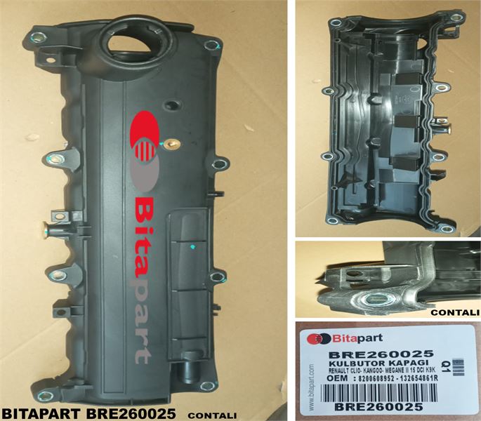 BİTAPART Renault Clio, Megane 1.5 dCi ve Dacia Sandero Külbütör Kapağı 15 DCI K9K