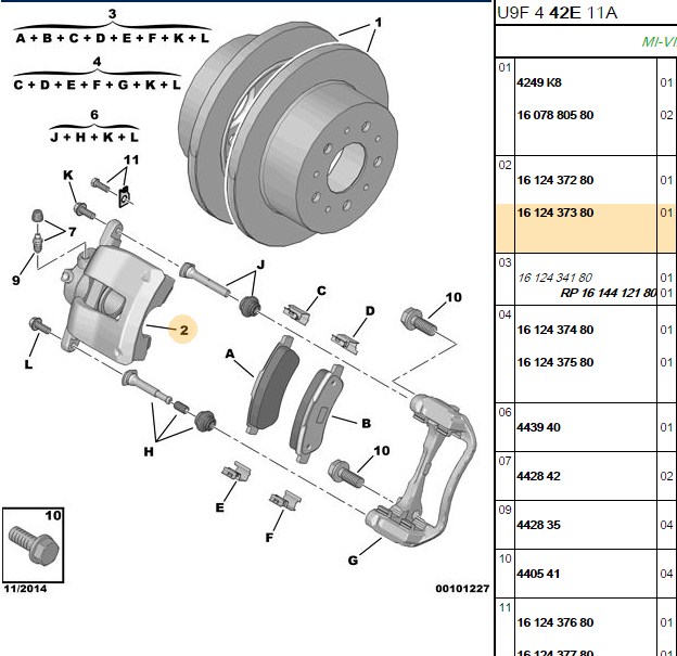 FREN KALIPERI SAG ARKA AKS CITROEN JUMPER FIAT DUCATO PEUGEOT BOXER 2.0 BLUEHDI 2.2 BLUEHDI 3.0HDI 06-