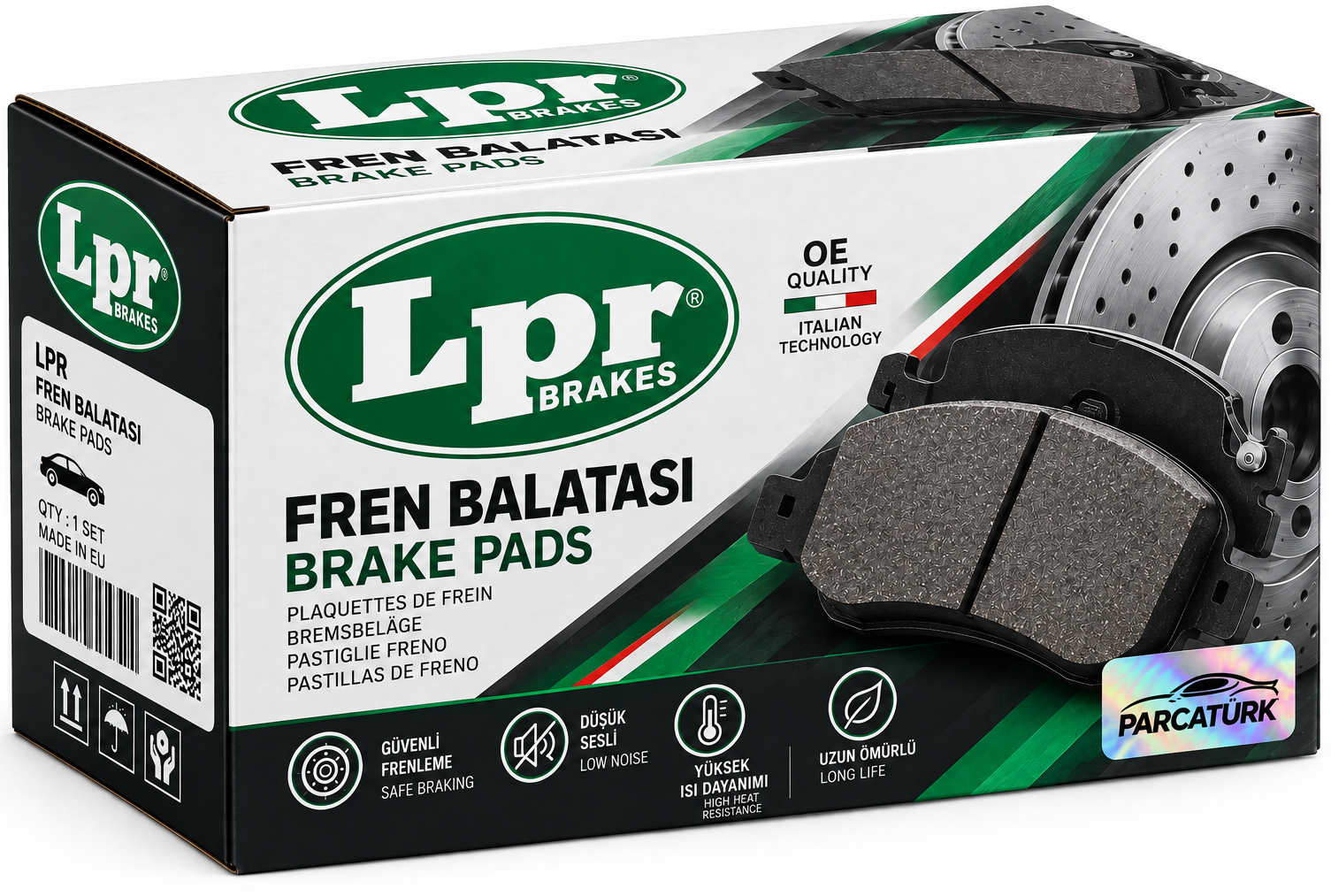 Fren Balatası (228x42 mm) (Fiat Doblo 119, Doblo CA 12-)