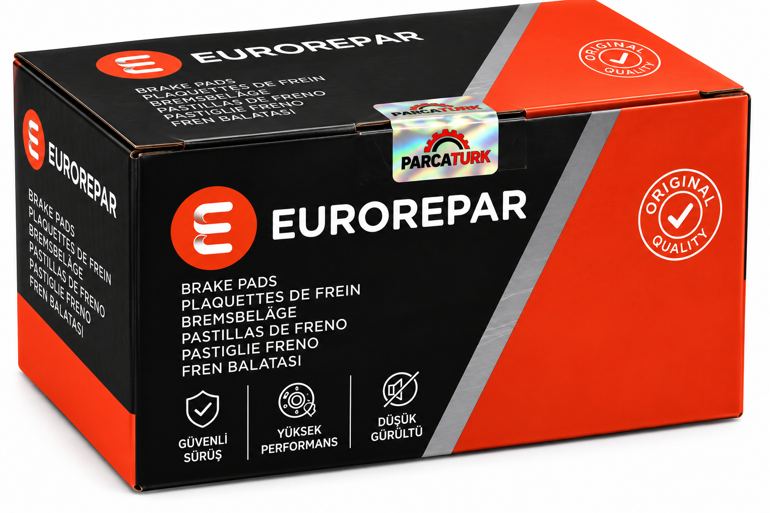 Eurorepar ERP Fren Balatası Arka (Kampanalı) A2 (8Z0) Cordoba (6K1,6K2) Ibiza II Golf Polo