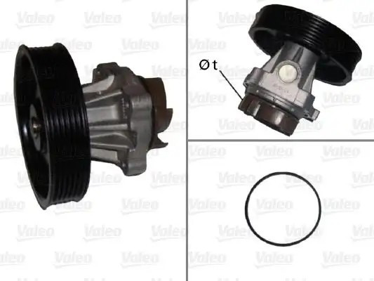 VALEO Opel Astra H, Corsa D ve Fiat Fiorino 1.3 Multijet Su Pompası