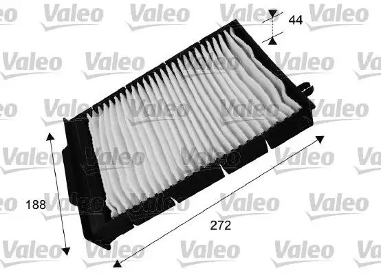 VALEO Renault Megane 2.0 ve 1.6 Kabin Filtresi 271 x 189 x 44 mm