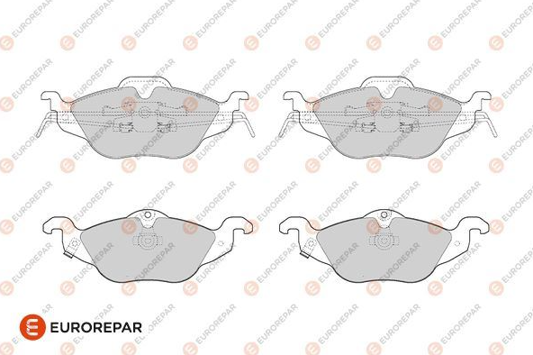 EuroRepar Ön Fren Balatası (160 mm) Opel Astra G Zafira A