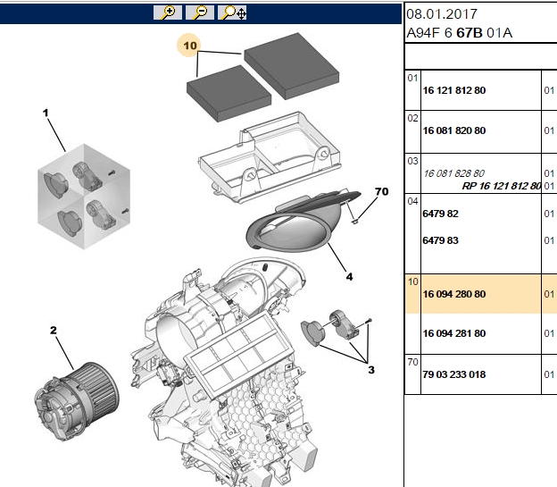 MAHLE Kabın Polen Filtresi (Peugeot 207 208 2008 C3 C4 DS3)