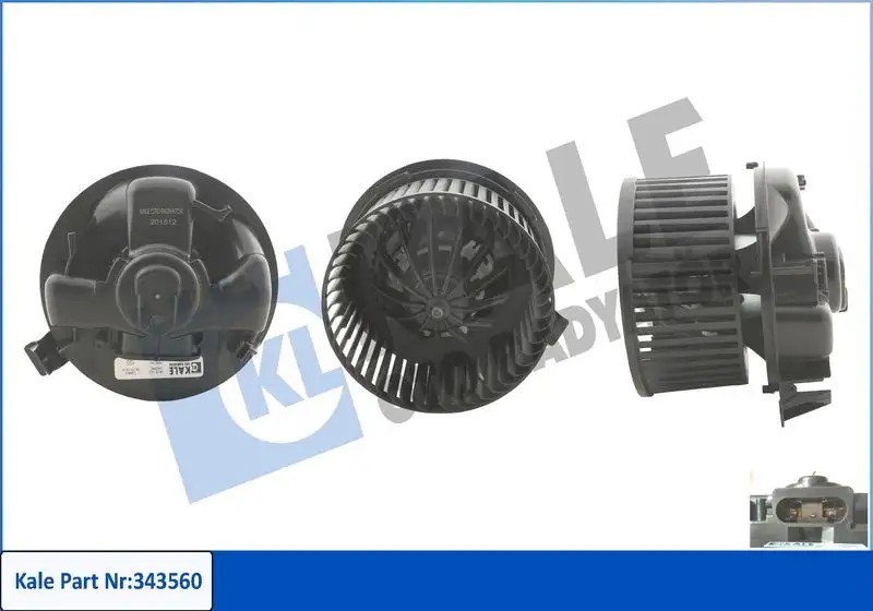 KALE Renault Clio 1.2/1.6/1.5 dCi Kablolu Kalorifer Motoru 270W 12V