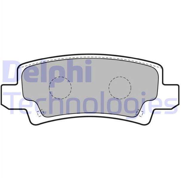 Delphi Fren Balatası Arka (Toyota Corolla 01-07)