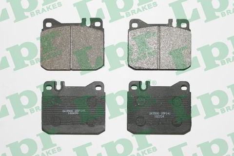 LPR Fren Balatası Ön (Mercedes W123, S123, W116, R107)