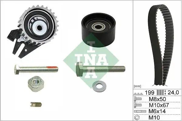 INA Opel Insignia, Astra H, Alfa Romeo 159 ve Ducato 2.0 Triger Seti 530056210