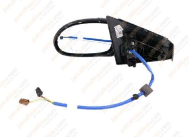 Frow Sol Elektrikli Isıtmalı Katlanır Astarlı Ayna C5