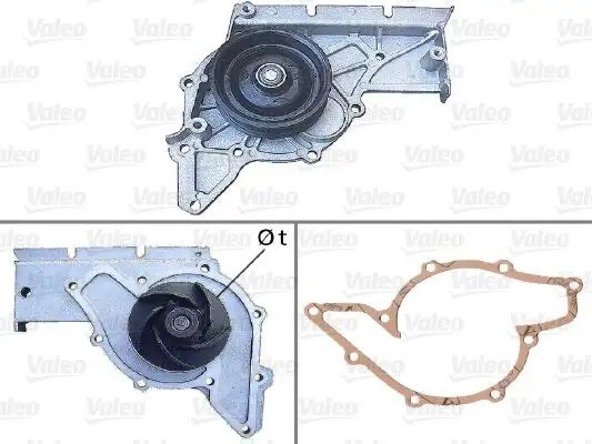 VALEO 506781 Su Pompası Kapaksız Contalı