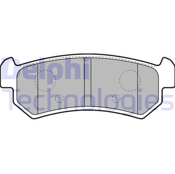 Delphi Arka Fren Balatası (Daewoo Nubira, Chevrolet Lacetti)