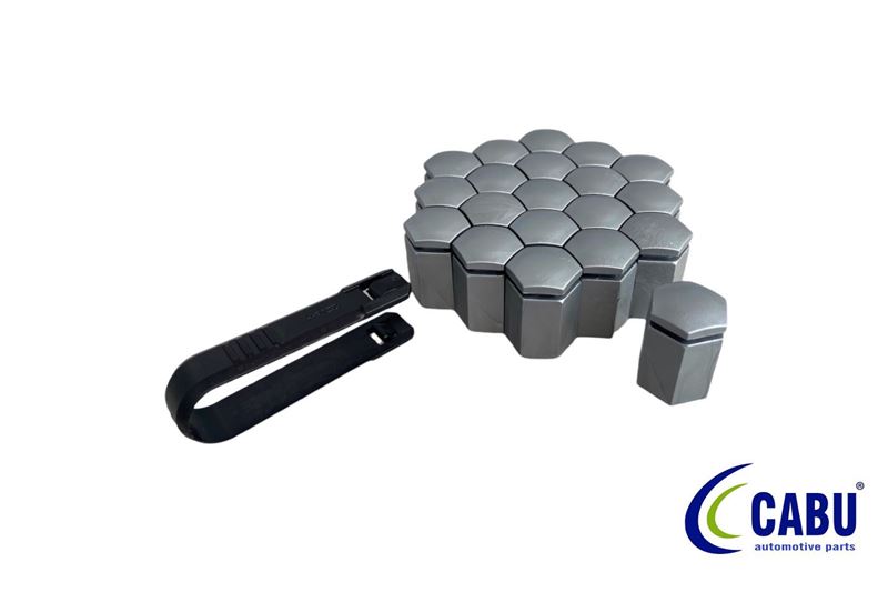 Bijon Kapağı (Metalik Gri 17×32) (Opel Astra F-G-H, Corsa B-C-D V)