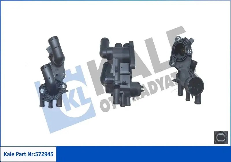 KALE Seat Ibiza, Skoda Fabia, Volkswagen Polo 1.4 16V Termostat 87 °C