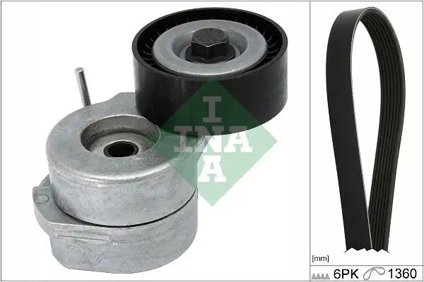 INA Opel Corsa D ve Astra J 1.3 Cdti V Kayış Gergisi Komple 1.360 mm
