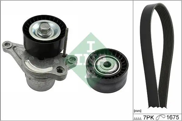 INA Renault Captur, Clio 1.2 V Kayışı 7 Kaburga 1675 mm