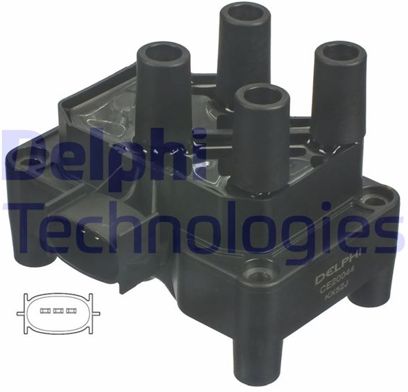 Delphi Ateşleme Bobini (Ford Escort V-VI, Fiesta, Focus I-II, Mondeo I-II, Puma, Mazda 121 III, 2, Tribute, Volvo C30, S40, V50)
