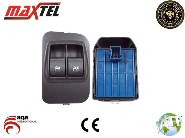MAXTEL Fiorino Bipper Nemo 8 Fıslı Ön Sol Cam Düğmesi