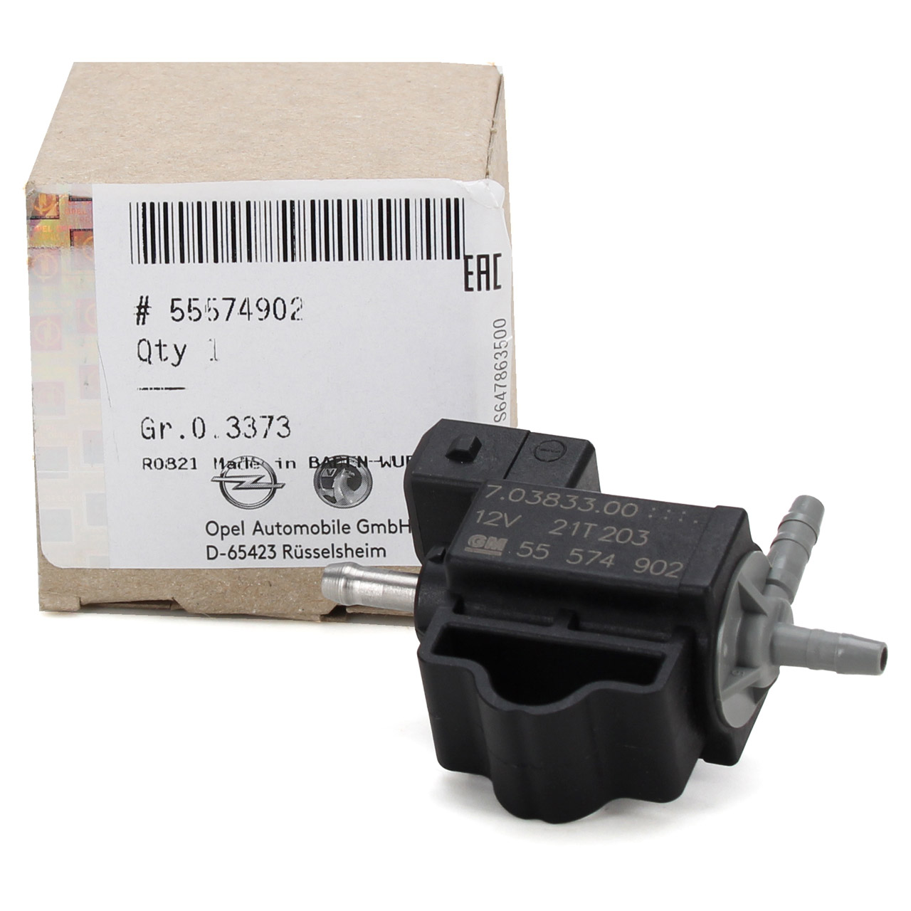 Turbo Vakum SeleNOid Astra J, Mokka, Astra H, Insignia A 1.4, 1.6 (09-)