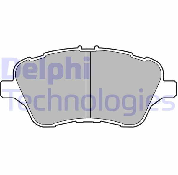 Delphi Ön Fren Balatası (Ford B-Max, Fiesta, Tourneo Courier)