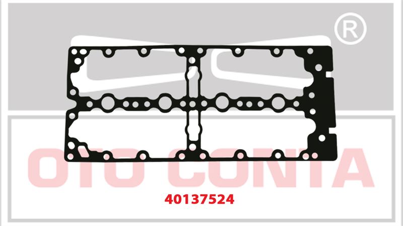Kulbutor Üst Kapak Contası (0.50 mm Silikon Kaplı) (FIAT Ducato 2.3 JTD MULTIJET IVECO Daily F1AE0481C F1AGL411A)