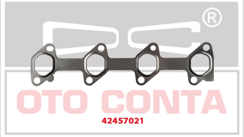Eksoz Manifolt Contası Çelik (Renault Mégane II, Kangoo, Clio, Dacia Logan, Sandero 1.5 DCI)