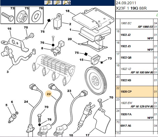 Krank Mili Sensörü (FI Ducato 2.8 JTD 00/-IV Daily 99/-)