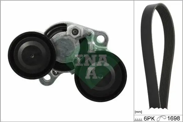 INA Skoda Fabia 1.4 ve Volkswagen Golf 5 1.4 Tsi V Kayışı P206
