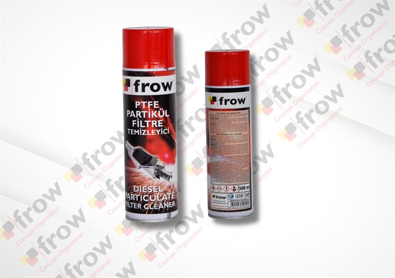 Partikül Filtre Temizleyici Sprey (1 Koli 24 Lük) 500 ml (FROW)