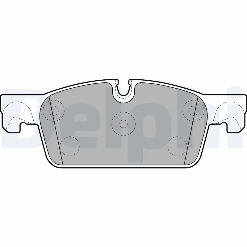 DELPHI Peugeot 508 1.6 Hdi, 1.6, 2.0 Hdi ve 1.6 BlueHdi Ön Fren Balatası 155 mm