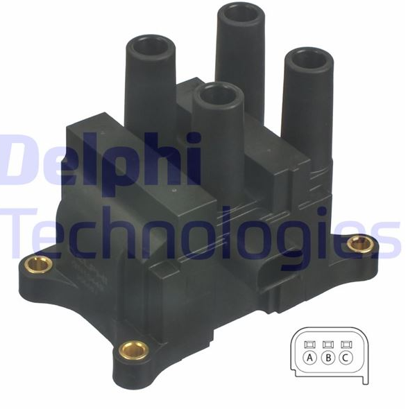 Delphi Ateşleme Bobini (Ford Fiesta V-VI, Focus II, Mondeo III-IV)