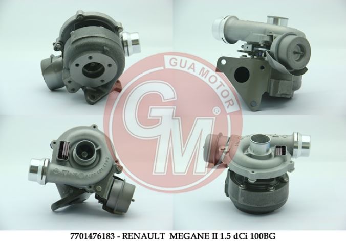 TURBO RENAULT MEGANE II 15 DCI 100BG