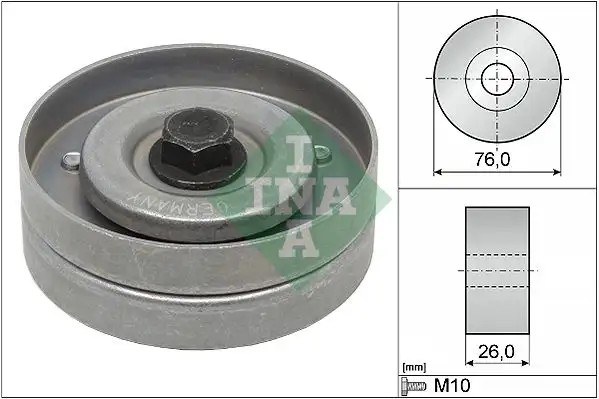 INA Opel Corsa C 1.7 Dti ve Combo 1.7 Cdti Alternatör Rulmanı 532040230