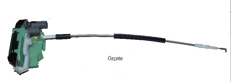 Bitapart Arka Kapı Kilidi Sol Linea