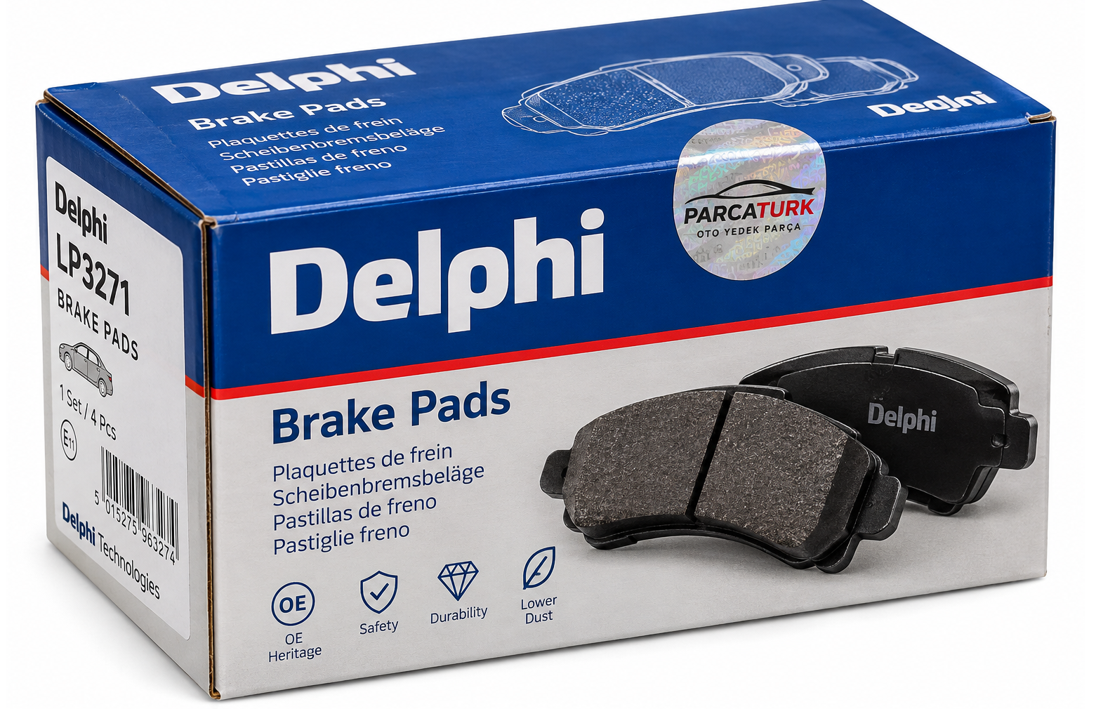 DELPHI Fren Balatası Arka, BMW E81 - E91