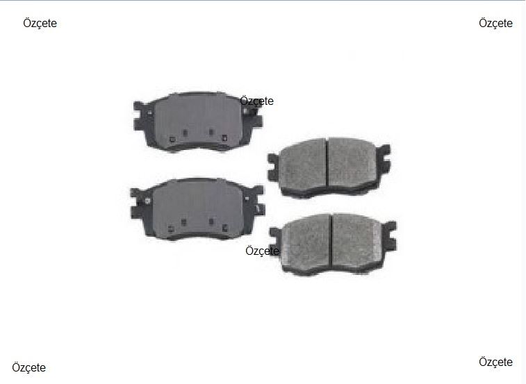 FROW Hyundai Accent 1.5 Crdi ve Kia Rio 1.5 Crdi Ön Fren Balatası 130 mm