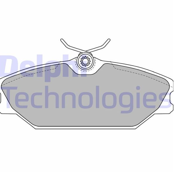 Delphi Ön Fren Balatası (Renault Laguna I, Megane I)