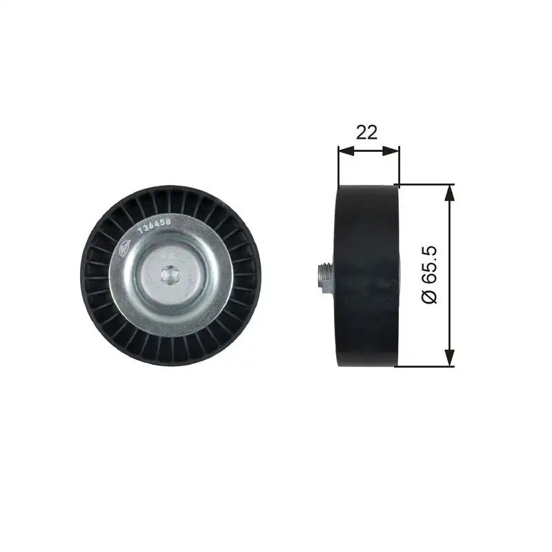GATES Hyundai Matrix-i30-Ceed-Rio 1.5/1.6 Crdi Alternatör Gergi Rulmanı 66 mm