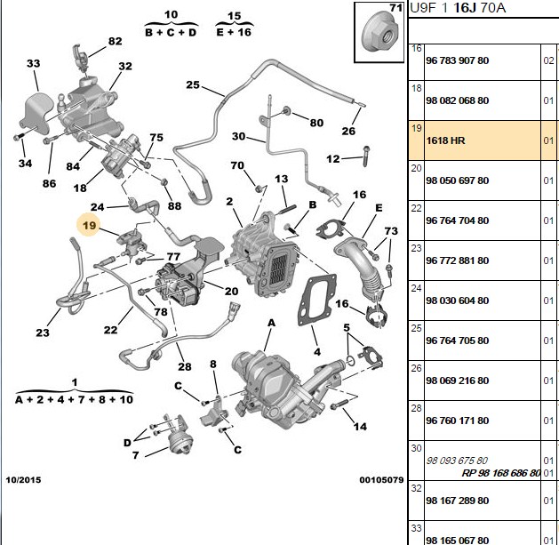 FEBI Elektrovana Peugeot P3008 P308 P407 P5008 P807 Boxer Expert RCZ Citroen C4