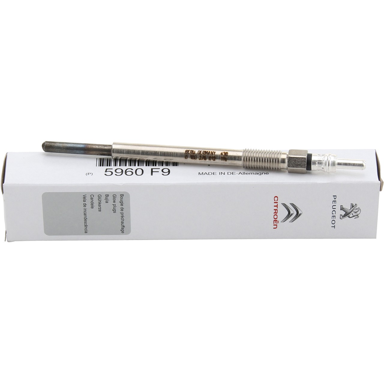BOSCH Kızdırma Buji (Peugeot Partner, P206, P207, P307, P308, P3008, Bipper, Expert, Citroen Berlingo, C1, C2, C3, C4, Ford Fiesta, Focus II, Mazda 2, Mazda 3, Volvo C30, S40, V50, V70 1.4 D, 1.6 D DV4, DV6 GPDA)