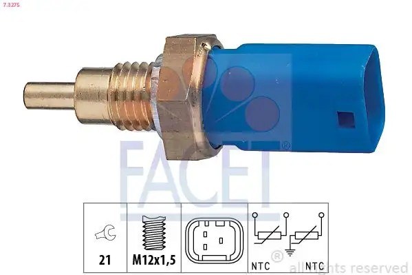 FACET Fiat Palio, Siena 1.4 Hararet Müşürü 46474600
