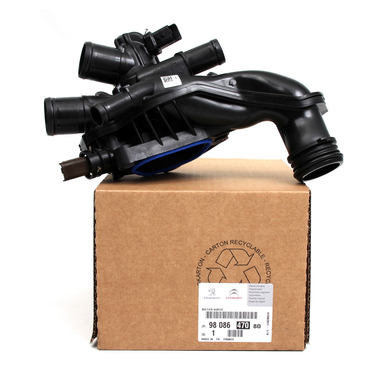 KALE Peugeot 308 ve Citroen C4 1.6 EP6C 105 °C Plastik Gövdeli Termostat