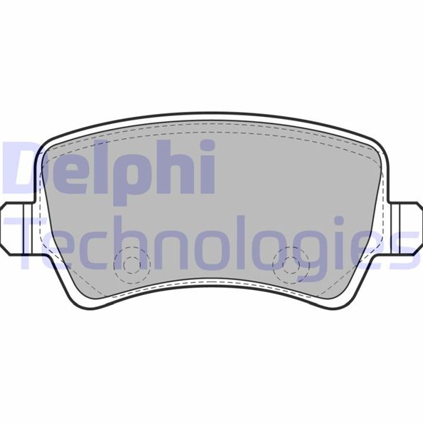 Fren Balatası Arka (106 mm) Land Rover Freelander 2 / Ford S-Max / Galaxy II / Volvo V60 I / V70 III / S80 II / XC70 II / S60 II 06-