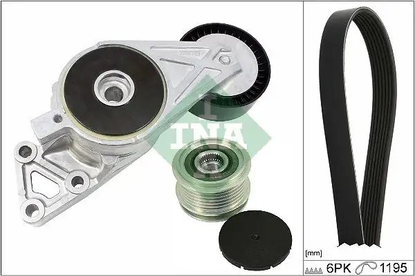 INA Volkswagen Bora 1.6 ve Seat Leon Alternator Gergi Kütüğü 1.195 mm