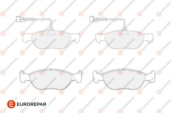 Eurorepar Ön Fren Balatası (Renault 145, 146)
