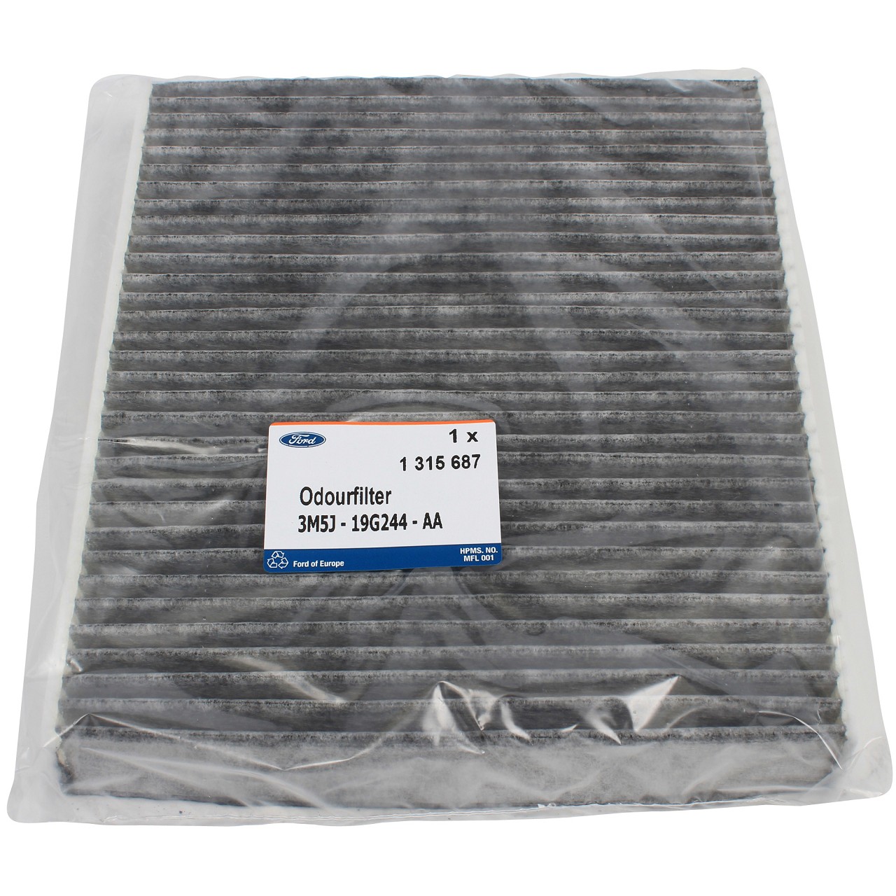 PURFLUX Ford C-Max 1.6 Mondeo 1.6 Tdci Polen Filtresi HEPA 243×213×35 mm